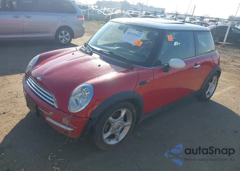 2006 Mini Cooper z USA, uszkodzony, nr VIN WMWRC33596TK65253